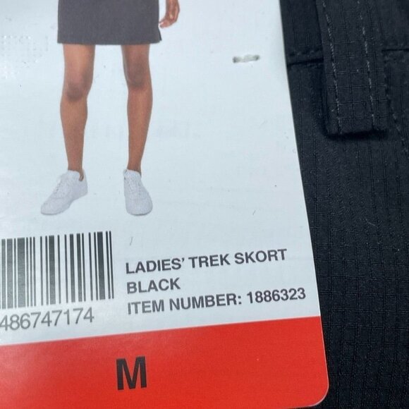 Tilley Ladies Outdoor Trek Skort Black Medium Lightweight Durable a1590 - Picture 3 of 8